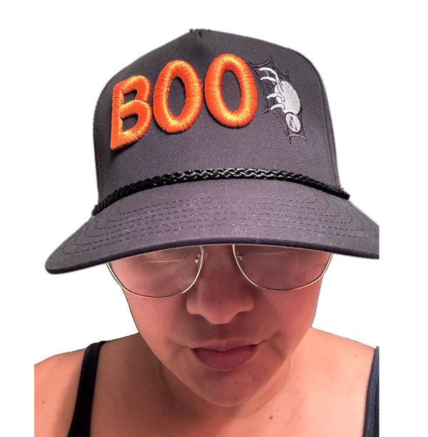Halloween Embroidered Hat OSFM Snapback