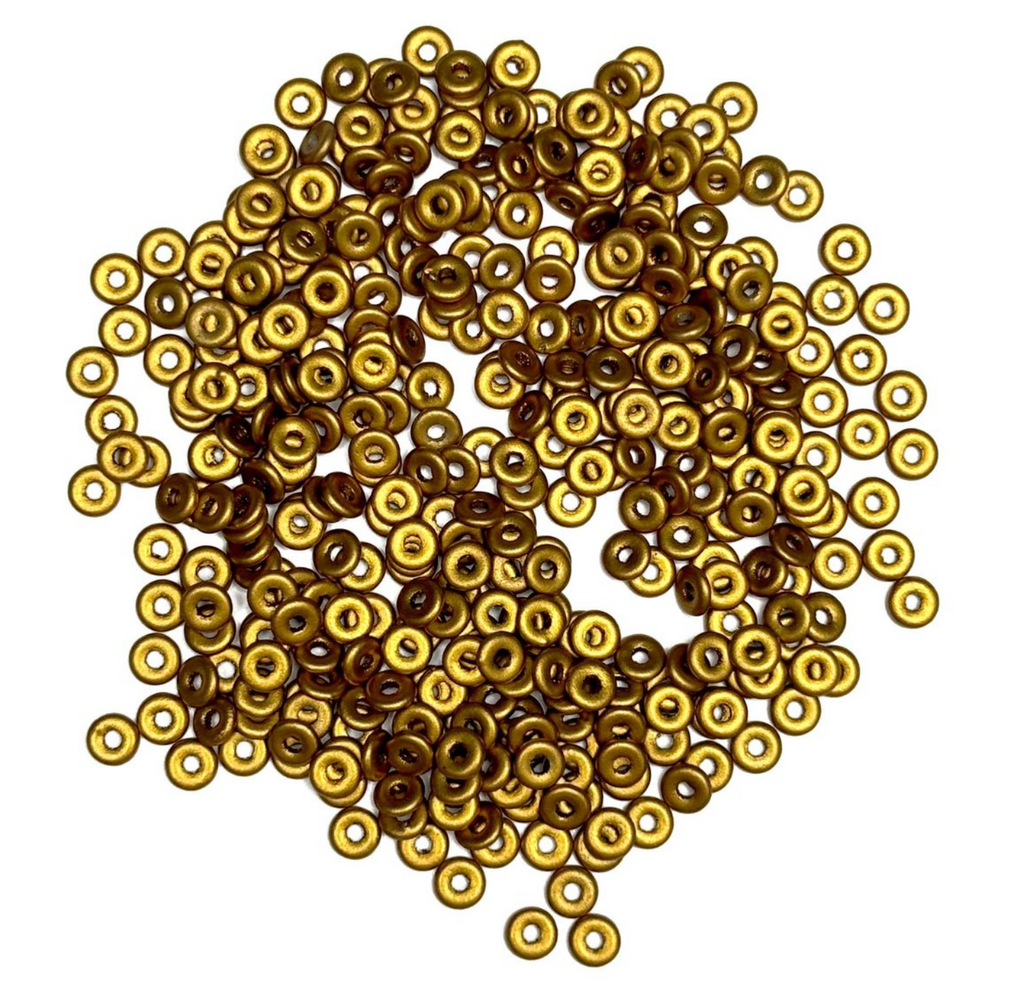 O BEADS 3.8X1MM 10g for beading
