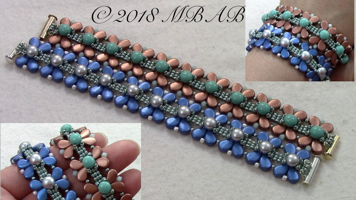 Beading Pattern to make the Butterfly Bracelet PDF (Instant Download)