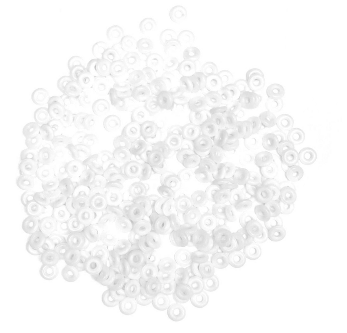 O BEADS 3.8X1MM 10g for beading