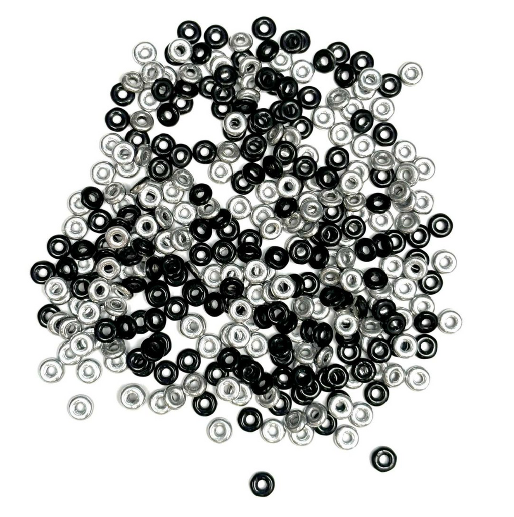 O BEADS 3.8X1MM 10g for beading