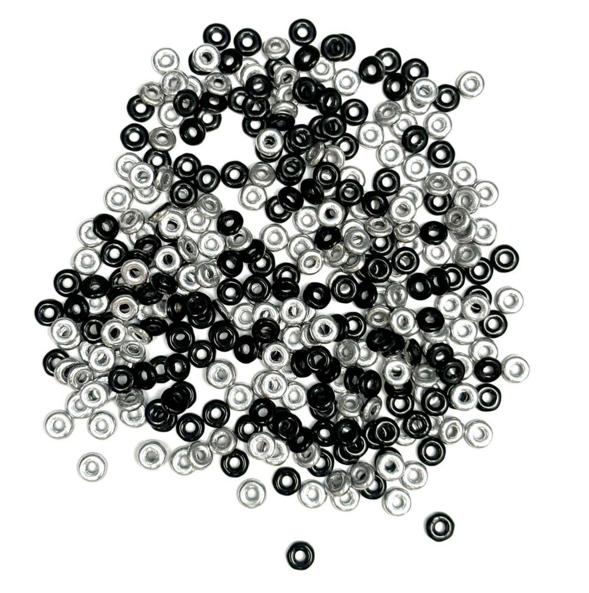 O BEADS 3.8X1MM 10g for beading