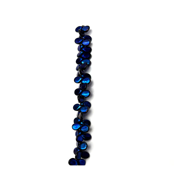 Pip 5x7mm pressed Czech glass beads 1 strand of 60 beads