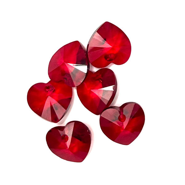 Swarovski 14mm Heart Crystals Limited Edition for Jewelry Making & Decorative Use Unique Elegant Addition to Collections