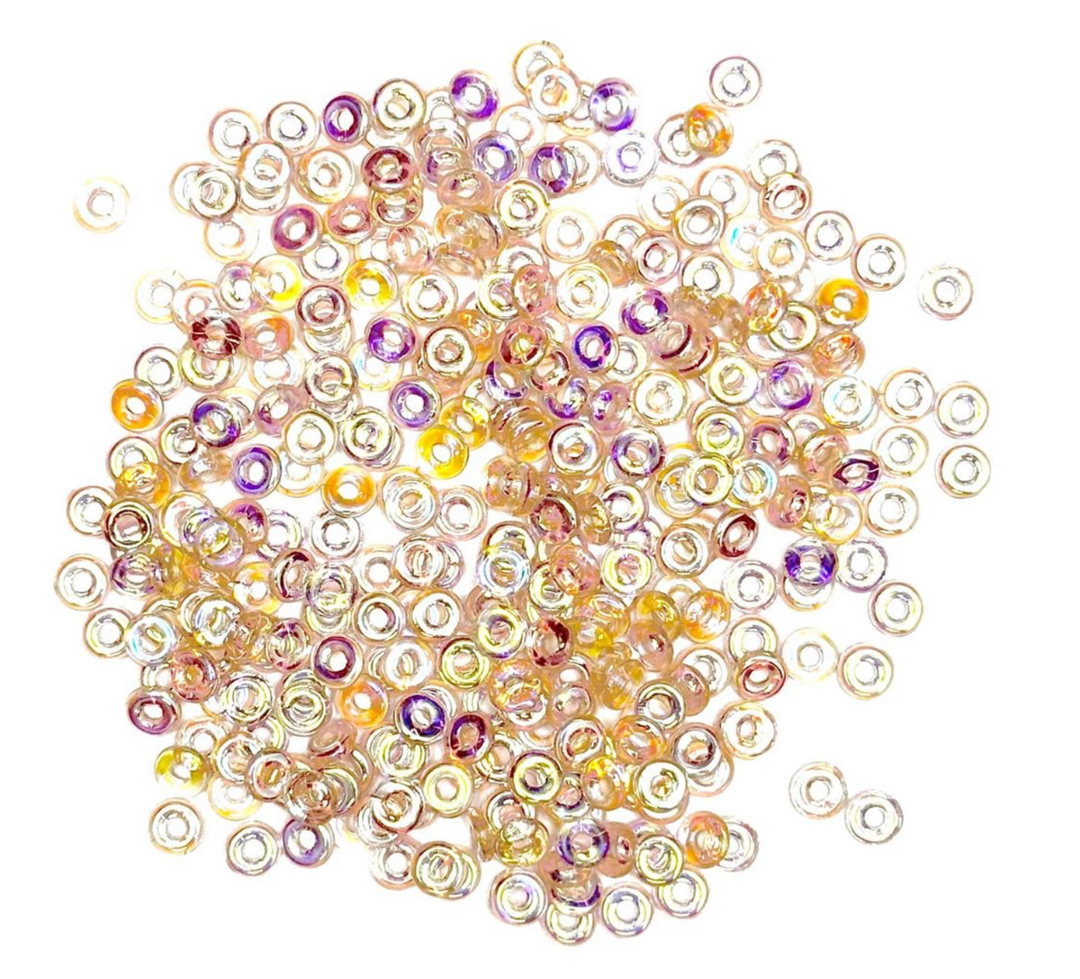 O BEADS 3.8X1MM 10g for beading