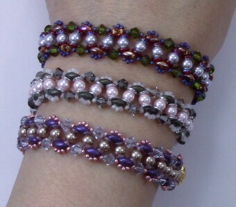 Shimmering Duo Bracelet Beading Kit