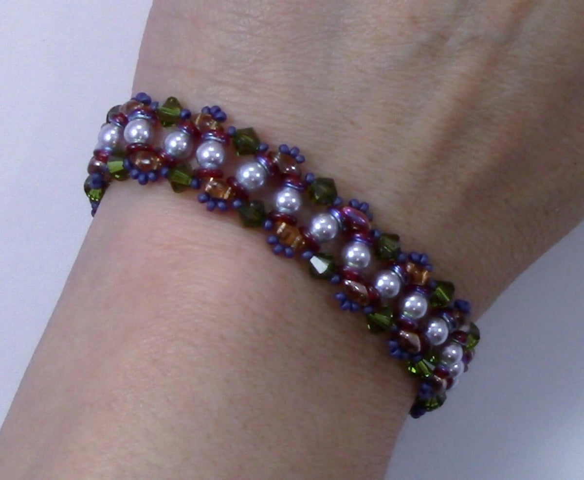 Shimmering Duo Bracelet Beading Kit