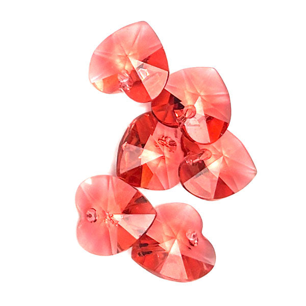 Swarovski 14mm Heart Crystals Limited Edition for Jewelry Making & Decorative Use Unique Elegant Addition to Collections